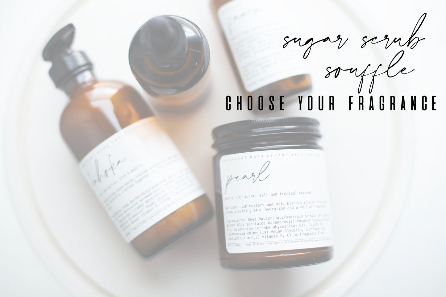 Sugar Scrub Souffle - Choose Your Fragrance